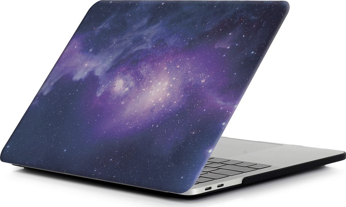 Apple MacBook Pro 16 (2019) Case - Mobigear - Design Serie - Hardcover - Galaxy - Apple MacBook Pro 16 (2019) Cover