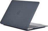 Mobigear Laptophoes geschikt voor Apple MacBook Air 13 Inch (2018-2020) Hoes Hardshell Laptopcover MacBook Case | Mobigear Matte - Zwart - Model A1932 / A2179 / A2337