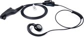 DerComms® C-ring headset voor Motorola DP4400 DP4600 DP4800 MTP850S APX6000