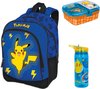 foto van Pokémon rugzak schoolset  3 delig - rugtas + beker + broodtrommel