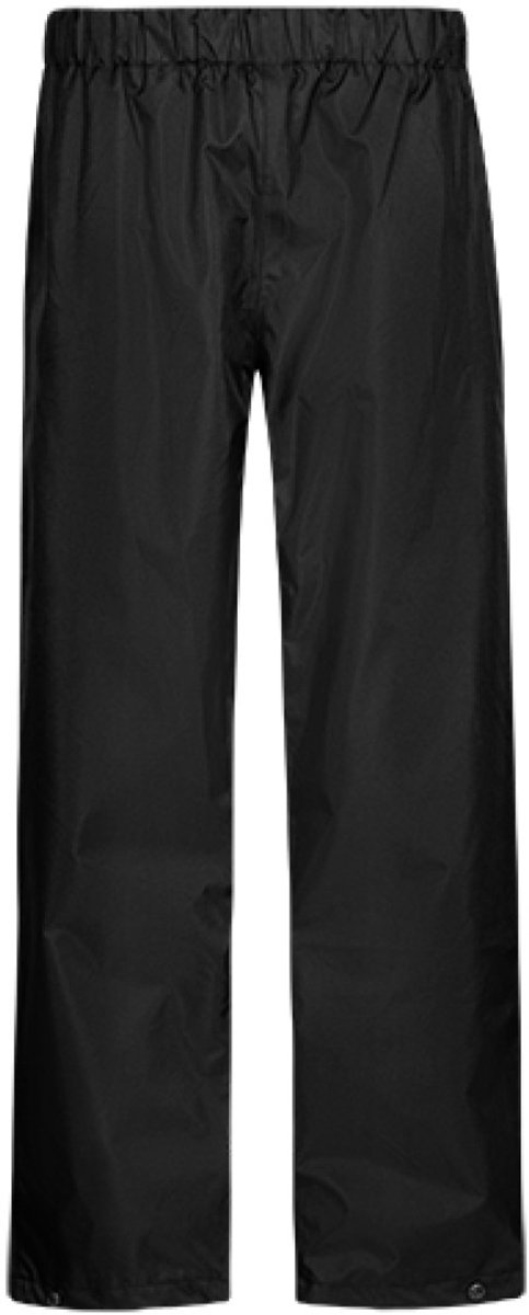 Zwarte ademende regenbroek van Lyngsøe Rainwear M