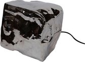 AnLi-Style Lampe de table rock chromé