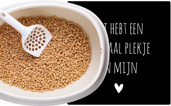 Kattenbakmat - Placemat kat - Kattenbak mat - Een speciaal plekje in