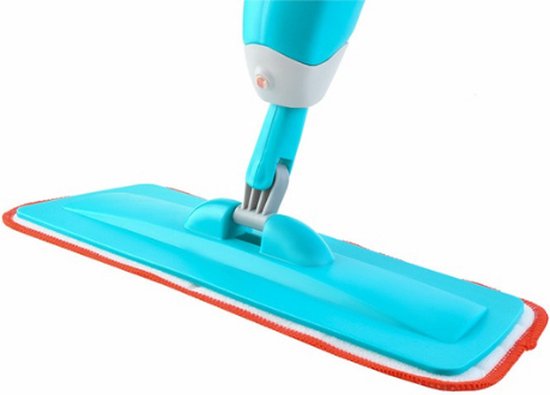 SYR Ultieme Microvezel Platte Mopkop 40CM (ROOD) - De SchoonmaakWinkel.nl