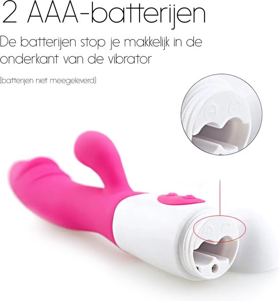 Eldur® Tarzan Vibrator - 30 Standen - Stil & Discreet - Seksspeeltjes - Vibrators voor Vrouwen - Clitoris & G-spot Stimulator - Dildo - Sex Toys