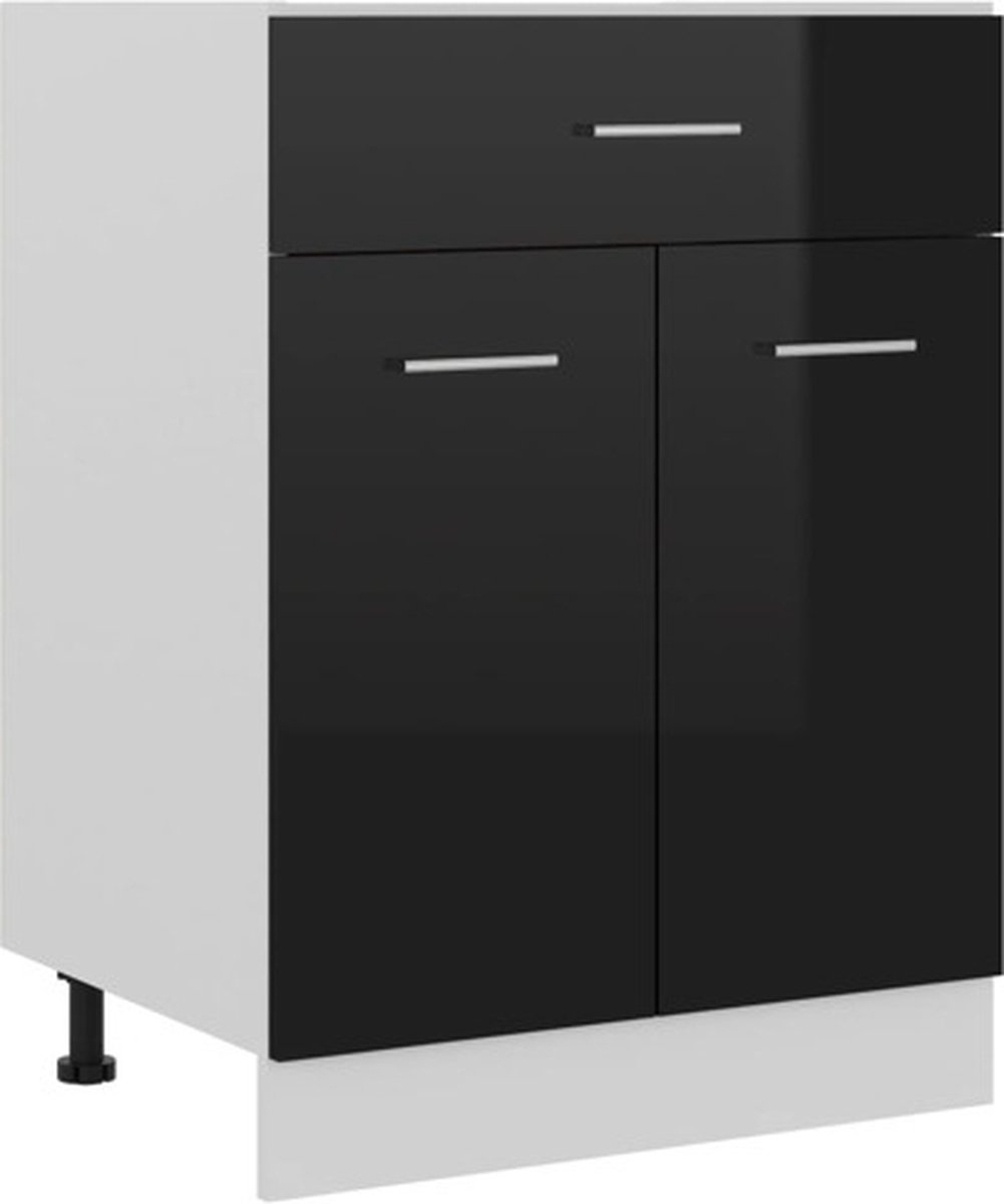OPTIFIT Onderkast met schuiflade en draaideur Salo214 wit 100x60x84,8 cm kopen
