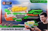Bol.com Tack Pro Power Shot - Groen - Zwart - Oranje - 36 cm - 8+ Jaar aanbieding
