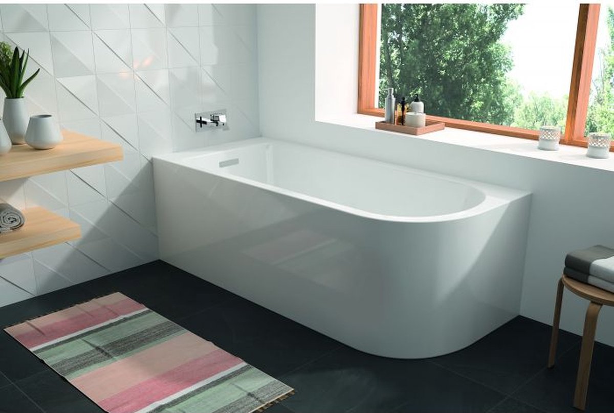 Allibert Serena Losstaand Bad G 170x75cm Wit Glanzend