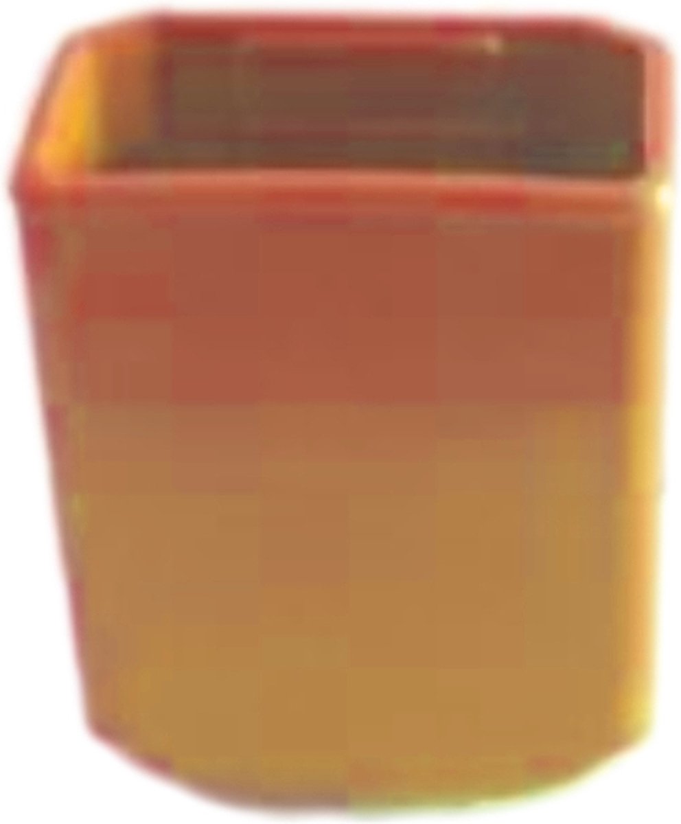 Facal PL-073/A Laddervoeten 64 x 25 mm schoen oranje | set van 2 stuks
