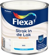 Flexa - Strak In De Lak Binnenlak Zijdeglans - Wit - 250 Ml