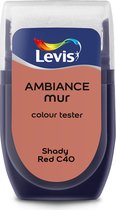 Levis Ambiance - Color Tester - Mat - Shady Red C40 - 0,03L