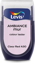 Levis Ambiance - Kleurtester - Mat - Clear Red A30 - 0.03L