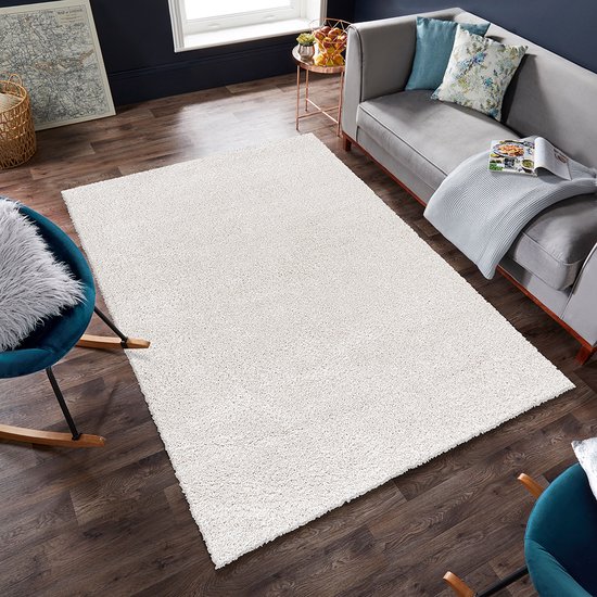 Carpet Discounter Hoogpolig Vloerkleed Shaggy Slaapkamer Woonkamer