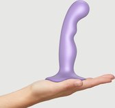 Strap-On-Me - Dildo Plug P&G Métallique Lilas S