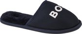 BOSS Logo Slippers J29312-849, voor een jongen, Marineblauw, Pantoffels, maat: 40