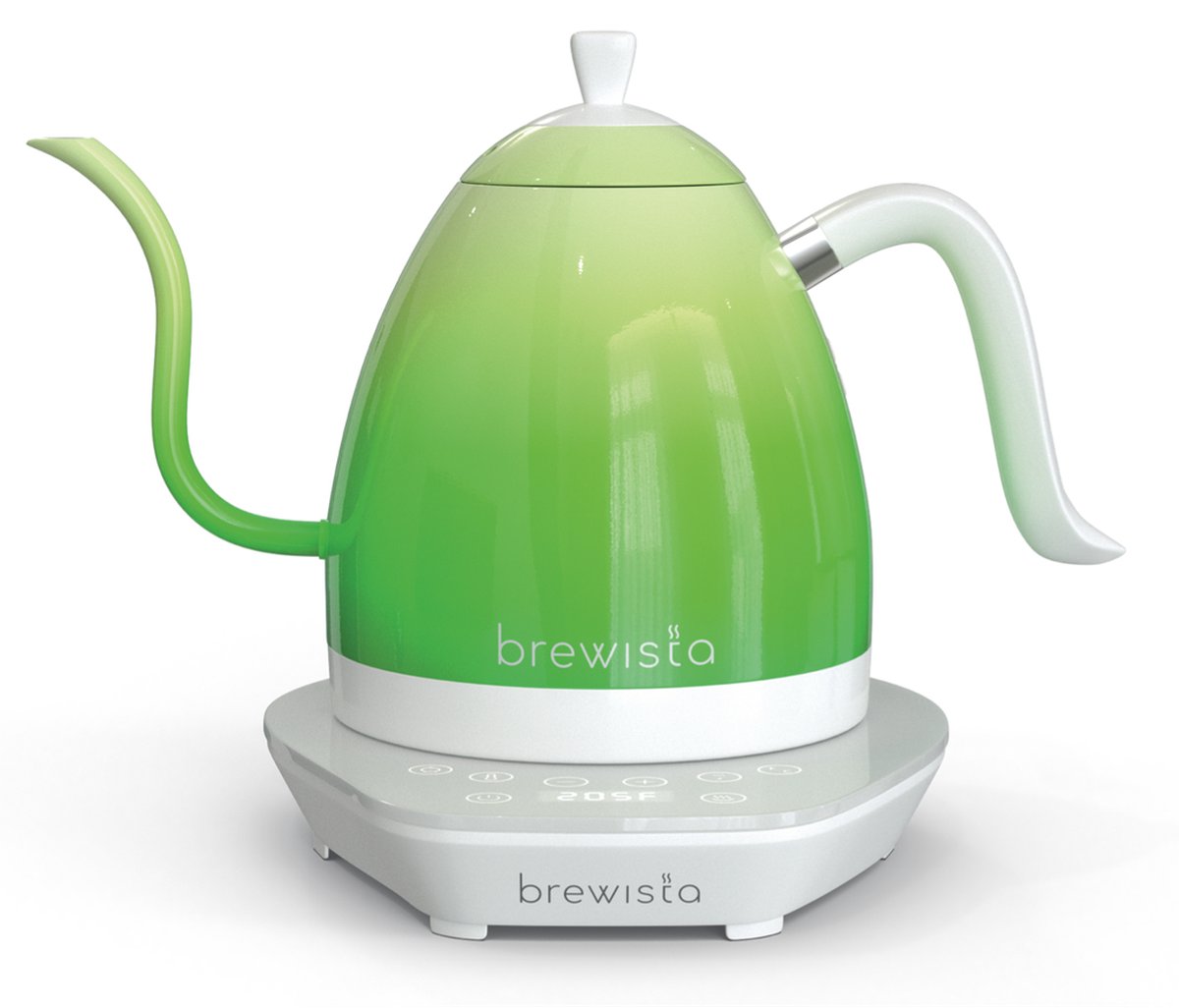 Brewista Artisan 1L Gooseneck Kettle Candy Green (variable temperature + hold function)