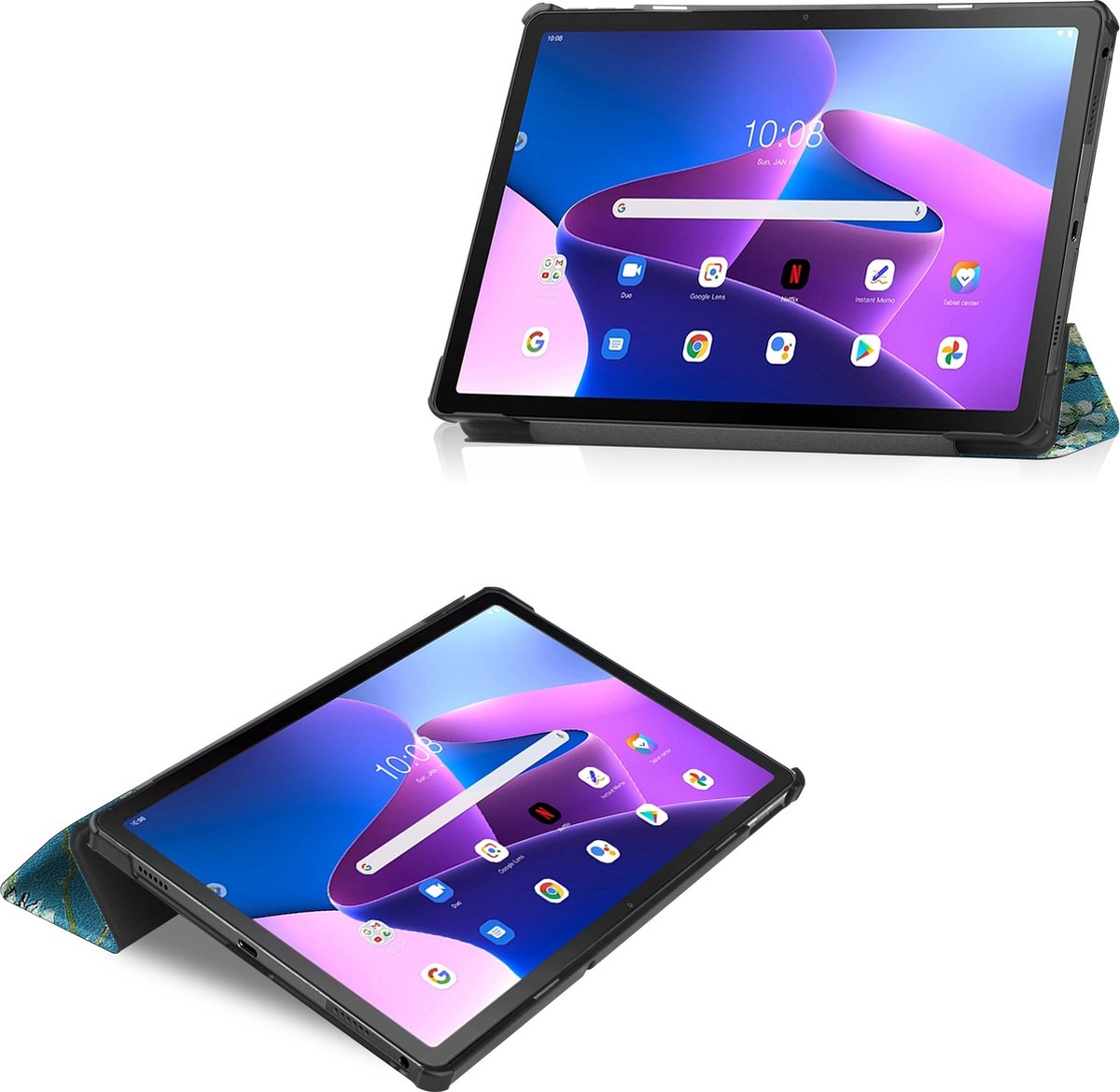 iMoshion Coque tablette Design Trifold pour le Lenovo Tab M10 Plus