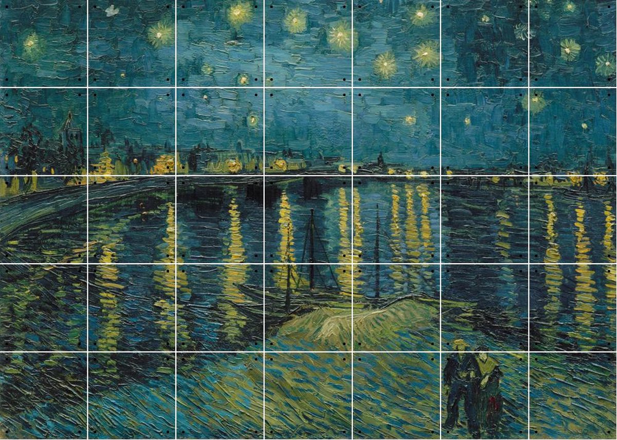 IXXI Starry Night over the Rhône Vincent van Gogh Wanddecoratie