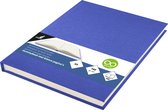 Kangaro dummyboek - A5 - blauw - 160 blanco pagina's - hard linnen cover - K-5363