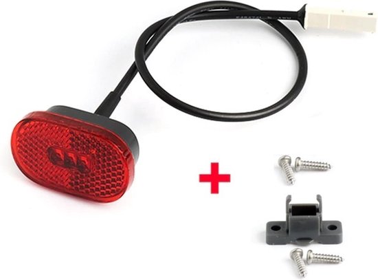 Fututech Remlicht Cover voor Xiaomi M365 Stop Fire Cover Achterlicht Schaduw Vervanging Onderdelen Elektrische Scooters Accessoires Scooter
