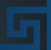 "GRIEKSE SLEUTEL" SATIJN GLANZEND BEHANG | Design - blauw zwart - A.S. Création Versace 5