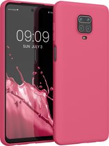 kwmobile telefoonhoesje geschikt voor Xiaomi Redmi Note 9S / 9 Pro / 9 Pro Max - Hoesje voor smartphone - Back cover in awesome pink