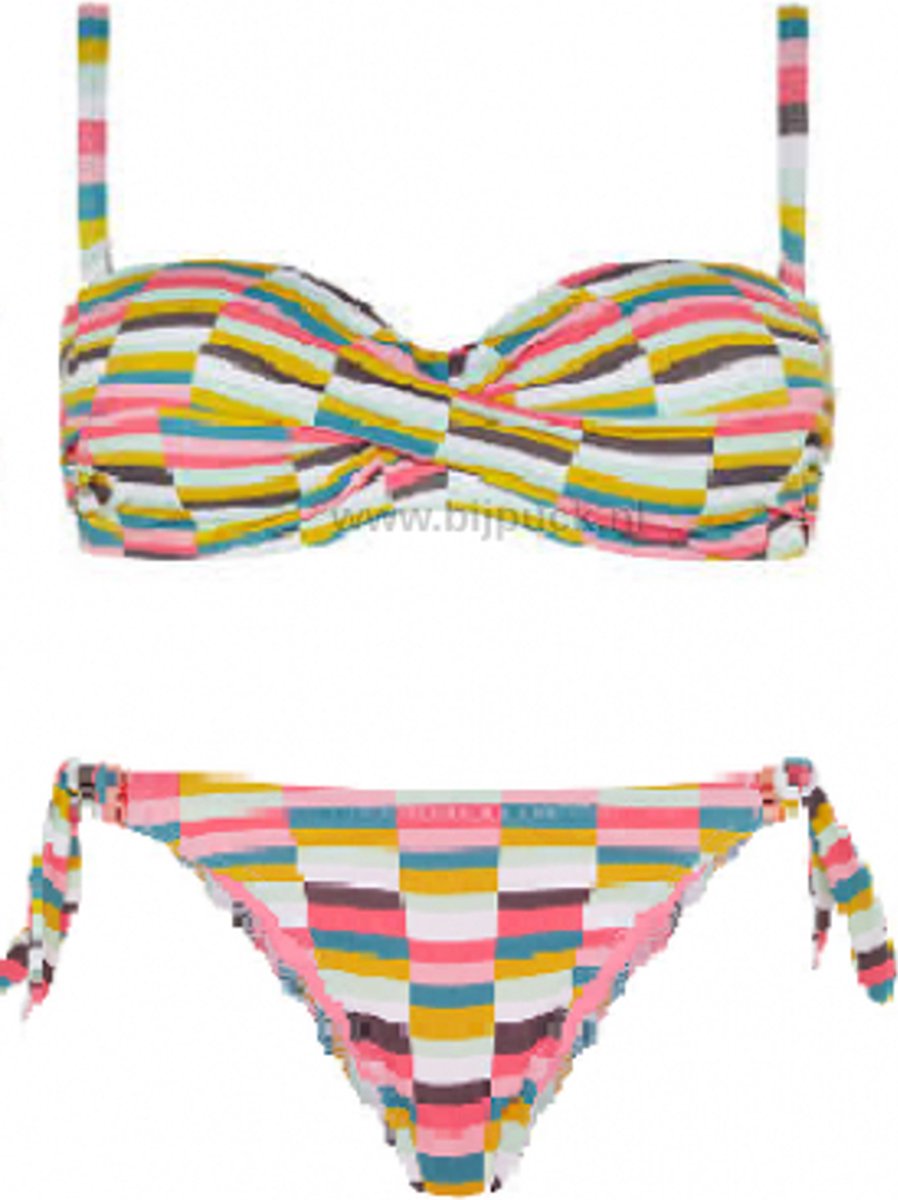 CYELL - Graphic top bikini foam wired Maat 42E