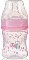 Bol.com Baby Ono Roze 120 ml Brede Hals Fles 402/02 aanbieding