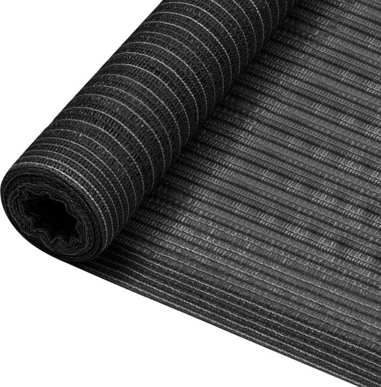 vidaXL 75 g/m² 1,5x50 m HDPE Anthracite