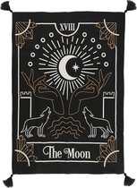 Something Different Wandkleed Small Moon Tarot Card Tassel Multicolours