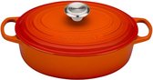LE CREUSET -Signature - Ovale Braadpan 27cm Oranje