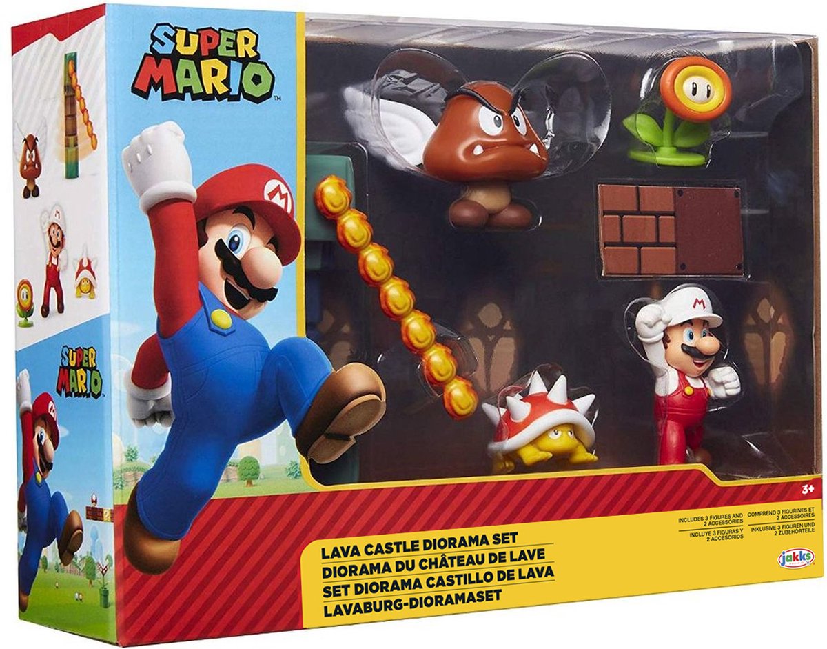 Château de lave Super Mario Playset - Cdiscount Jeux - Jouets