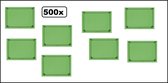 500x Placemats papier Designs groen - place mate diner restaurant eten placemate