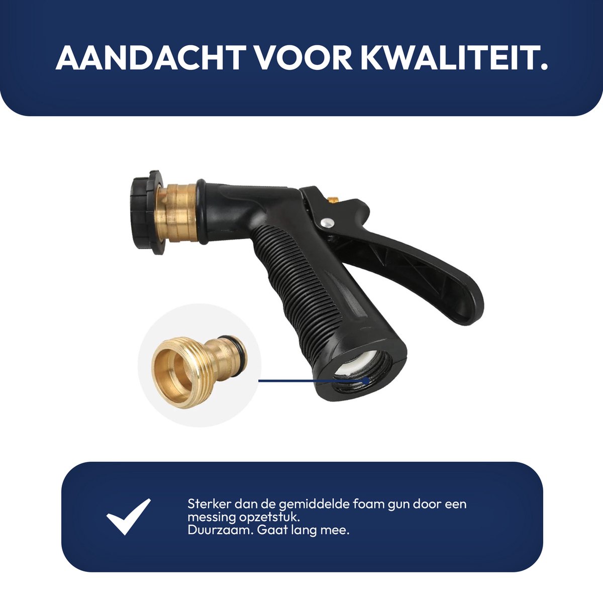 STACK Foam Gun Tuinslang Gardena Aansluiting Snow Foam Gun Foam