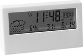 Weerstation Alarm Thermometer Binnen - Digitaal Hygrometer Luchtvochtigheidsmeter - Huisthermometer