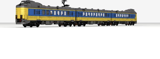 NS Trein Koploper + Wagon | Treinstel NS Bouwpakket MOC Bouwset | Toy Brick  Lighting®... | bol