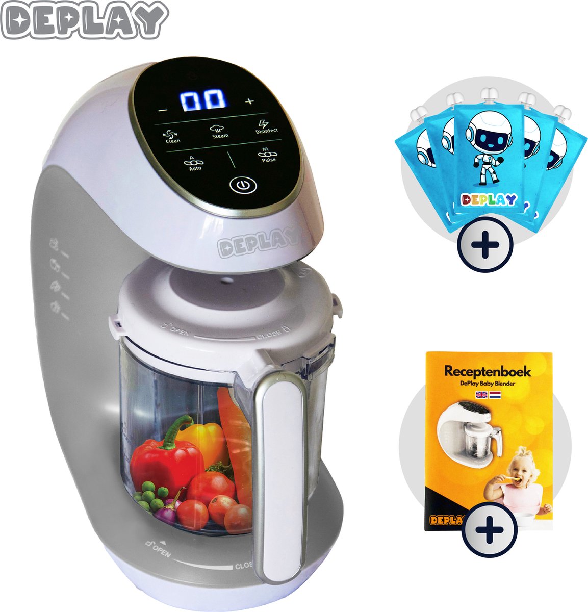 DePlay Baby Blender – Baby Food Maker
