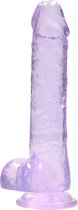Bang It - Dildo met zuignap voor vrouwen - Realistische dildo’s voor mannen - Anaal - 20 cm - Paars