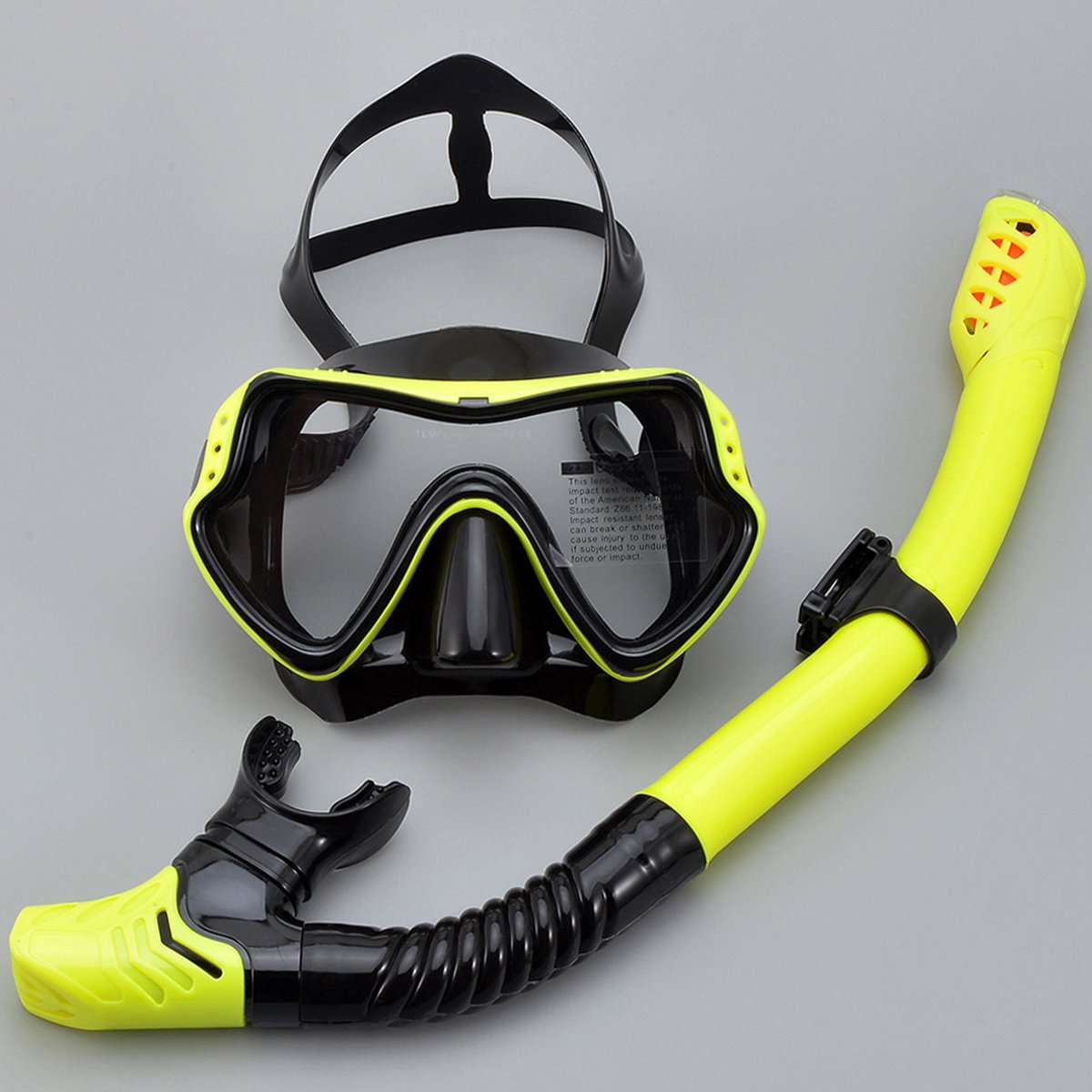 Masque de plongée professionnel avec tuba et lunettes de plongée - pour la  plongée