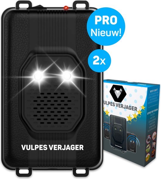 Vulpes Verjager® Marterverjager - Ongedierteverjager - Multifunctionele Set...