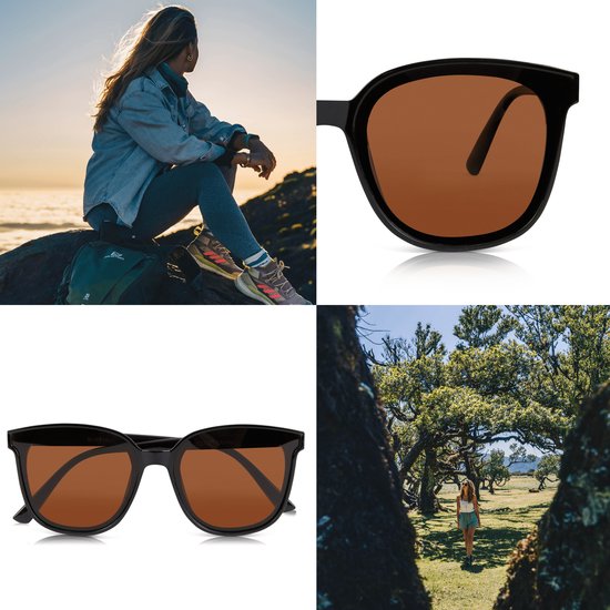 MowMow® XL Zonnebril dames - Gepolariseerd - UV 400 - BLISS van MowMow — afbeelding 3