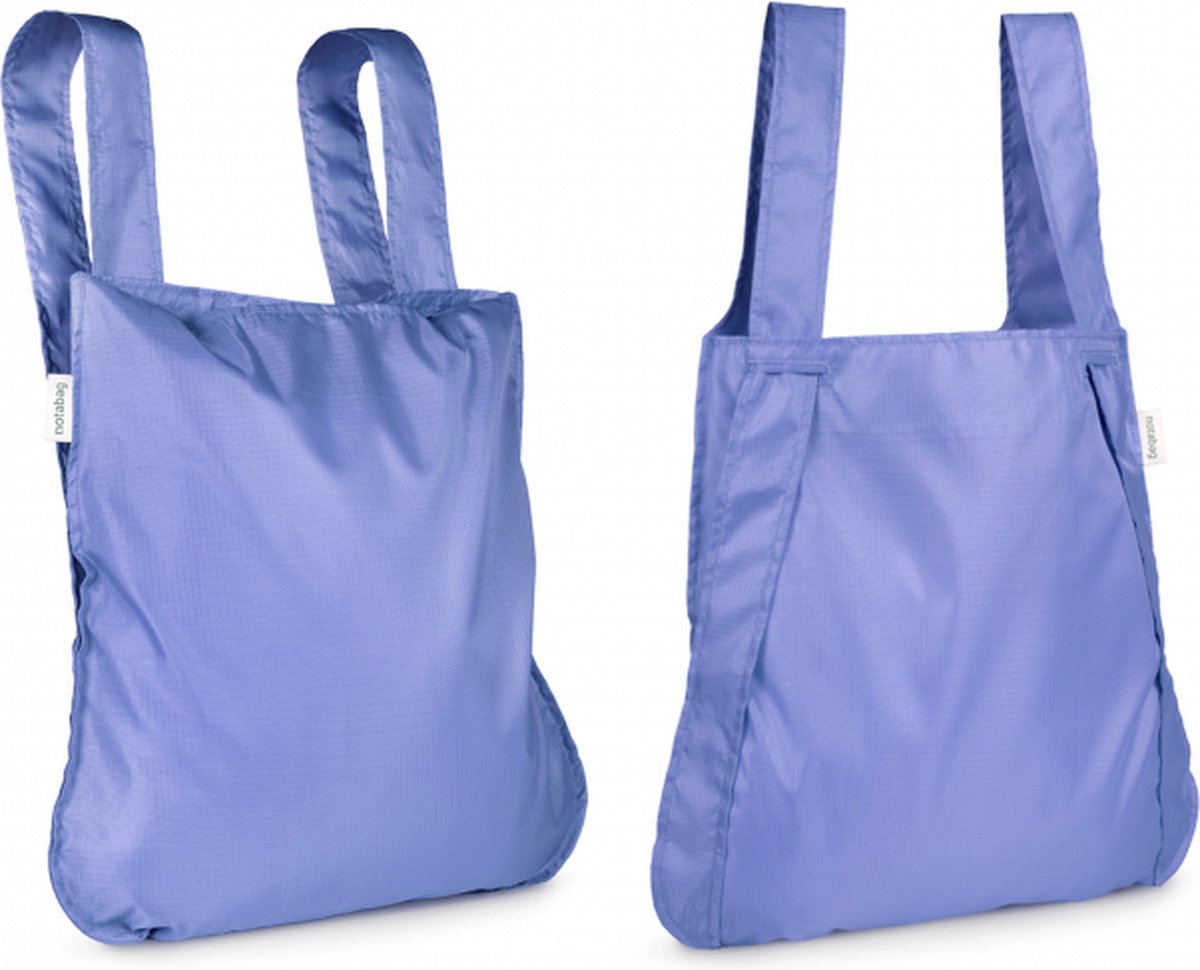 Notabag Opvouwbare en 100 procent Gerecyclede Tote Bag - Paars