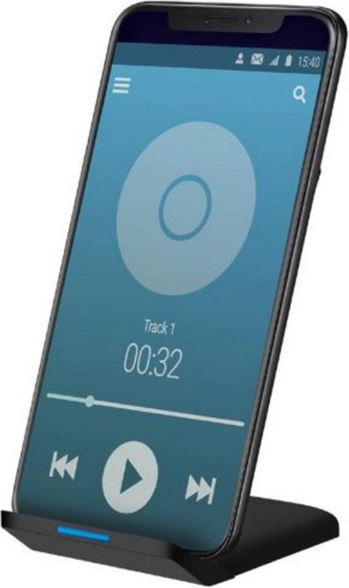 Snellaadstation - Smartphones - Inductie - 10 W - Zwart