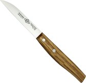 Eikaso Solingen Couteau à Légumes / Couteau d'Office - Droit - Lame 8 cm - Bois d'Olivier