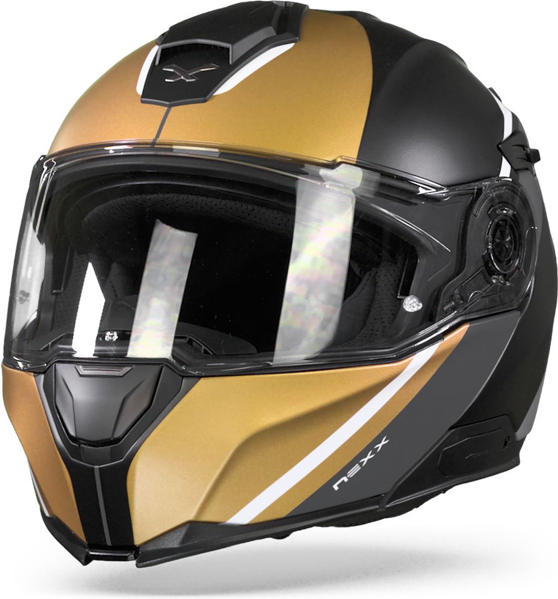 Nexx X.Vilitur Stigen Black Gold Matt XL