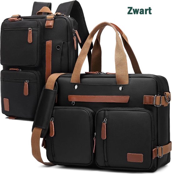 cuir sacoche ordinateur convertible sac a dos