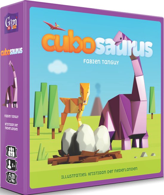 Afbeelding van het spel CuboSaurus - Kaartspel - Van de designer van CuBirds