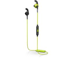 Philips ActionFit SHQ6500CL/27 hoofdtelefoon/headset In-ear Bluetooth Zwart, Limoen