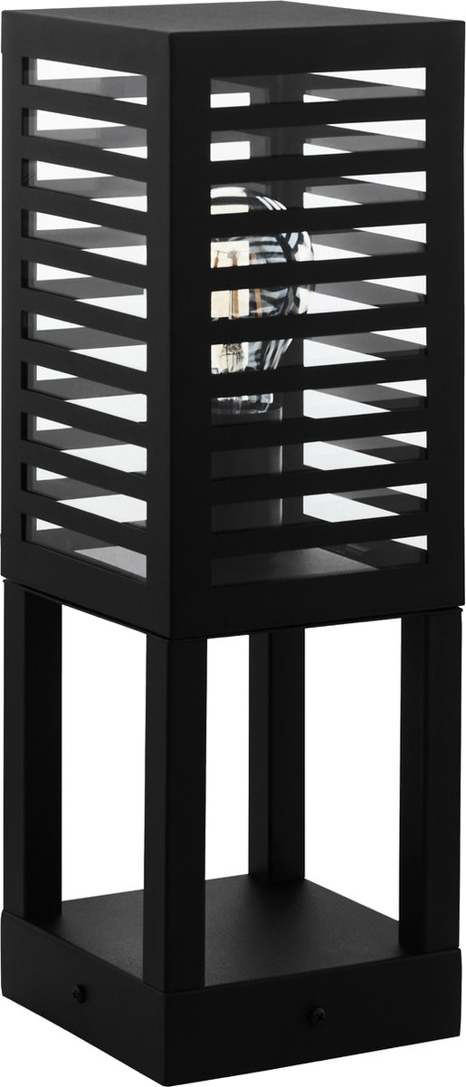 EGLO Alamonte 3 Sokkellamp Buiten - E27 - 45 cm - Zwart