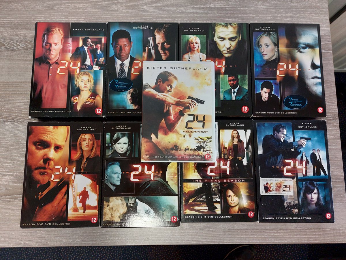 24 - Season 1-8 + Redemption + α 24: The Complete Series - Seasons 1-8 And Redemption